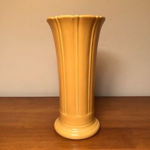 Vintage Yellow Fiesta Homer Laughlin Vase